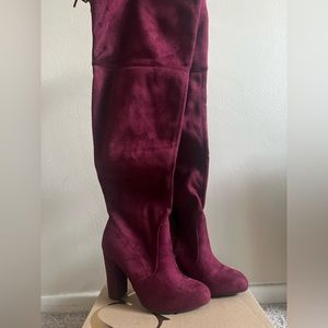 Over The Knee Heel Boots